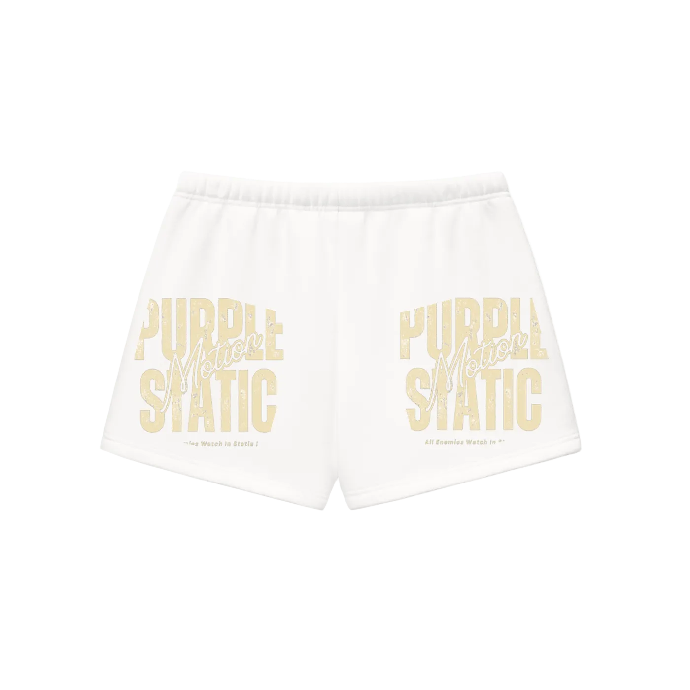 Woman Purple Static "Classic"  Sweatshorts