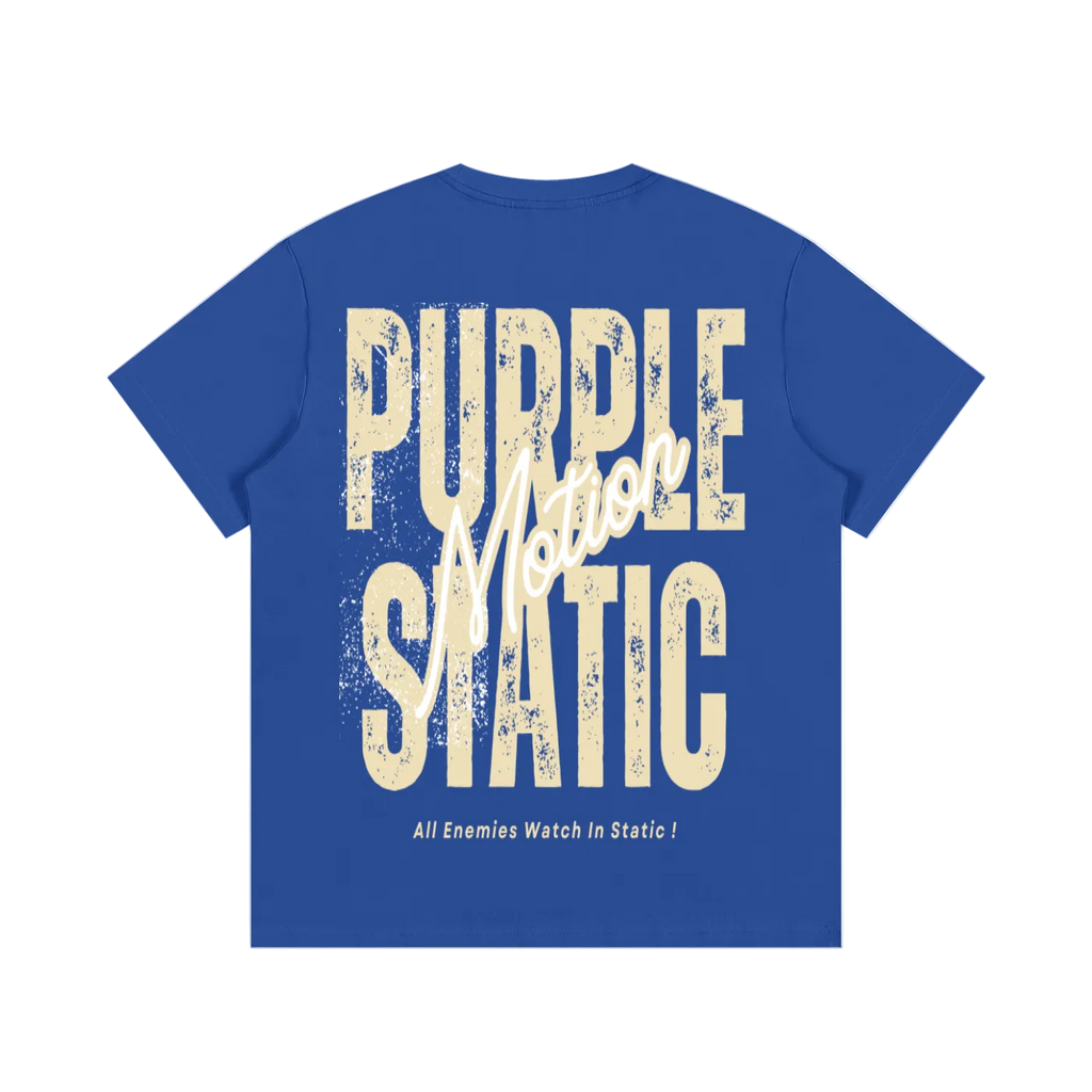 Purple Static "Classic" T-Shirt