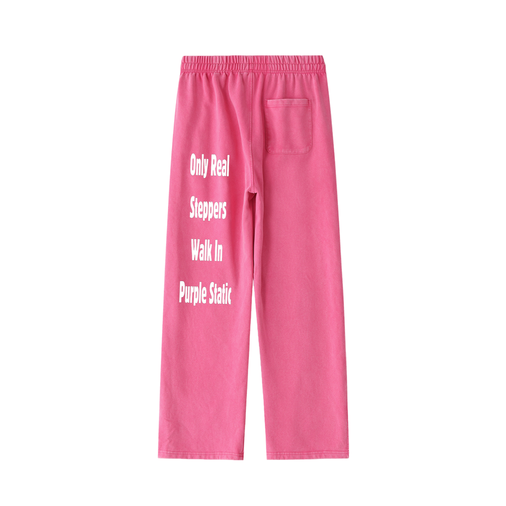 Womans "Pour That Bubbly" Vintage Washed Heavyweight Sweatpants