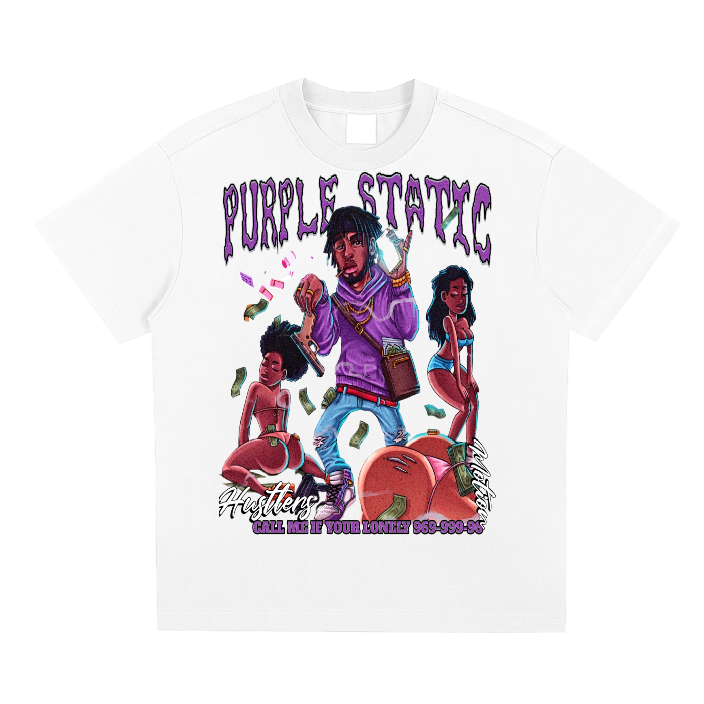 "1-800 Pour That Bubbly " Sorona Quick-Dry Cooling T-Shirt