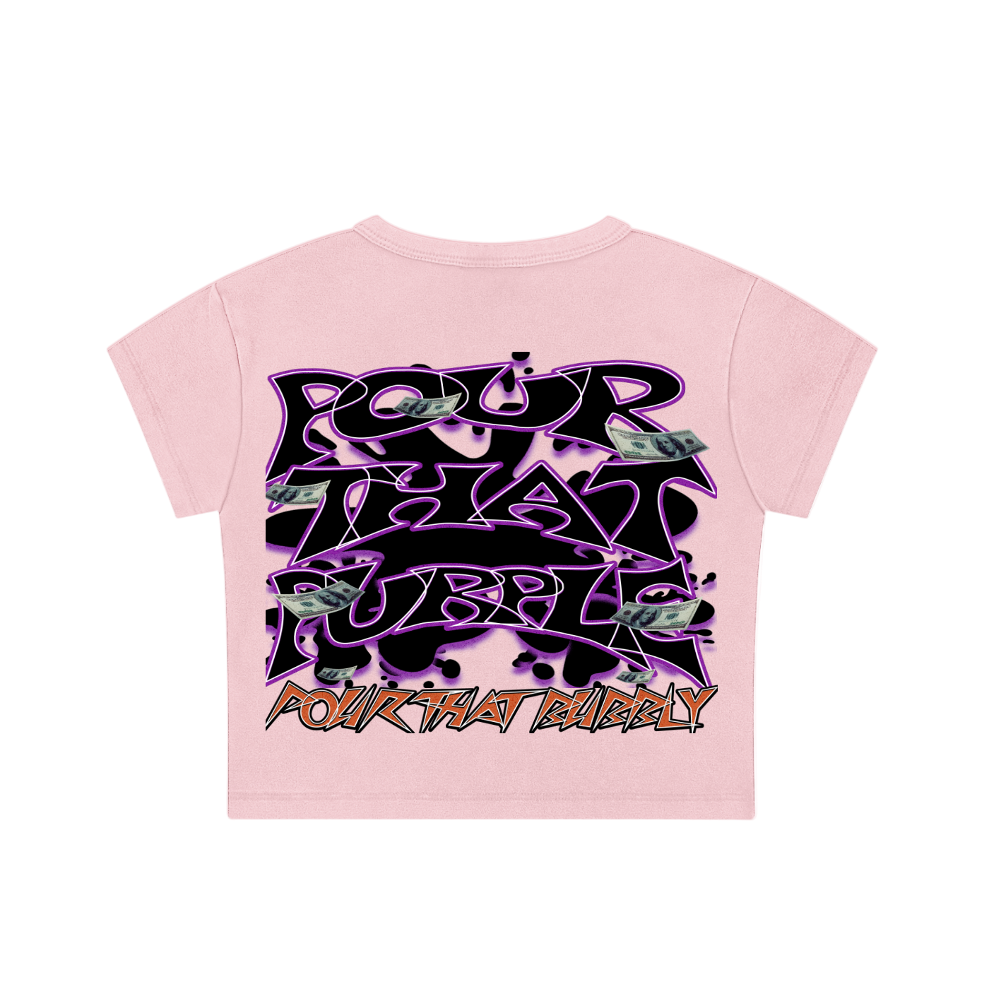 Womans 1-800 Crop Top