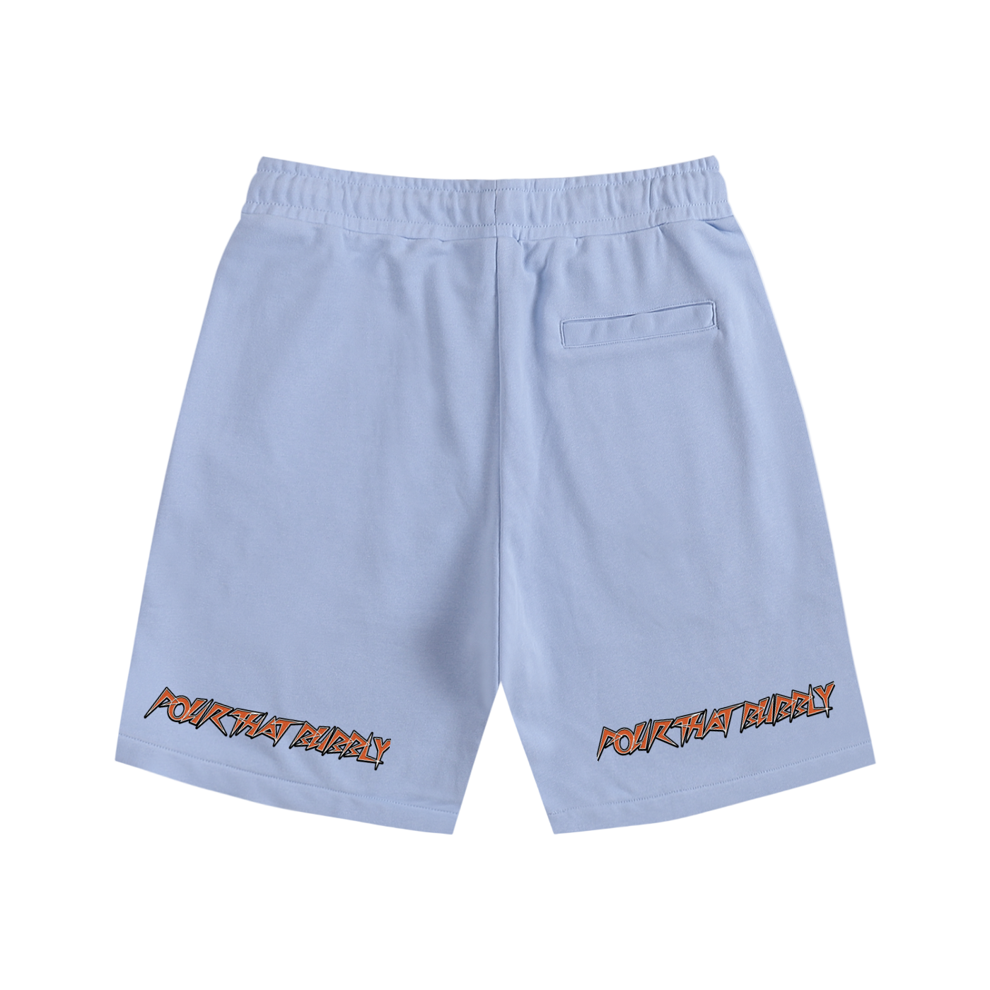 "Pour That Bubbly" Essential Cotton Shorts