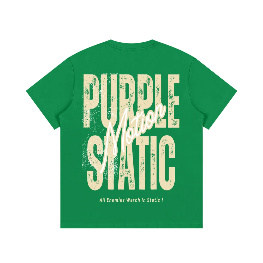 Purple Static "Classic" T-Shirt