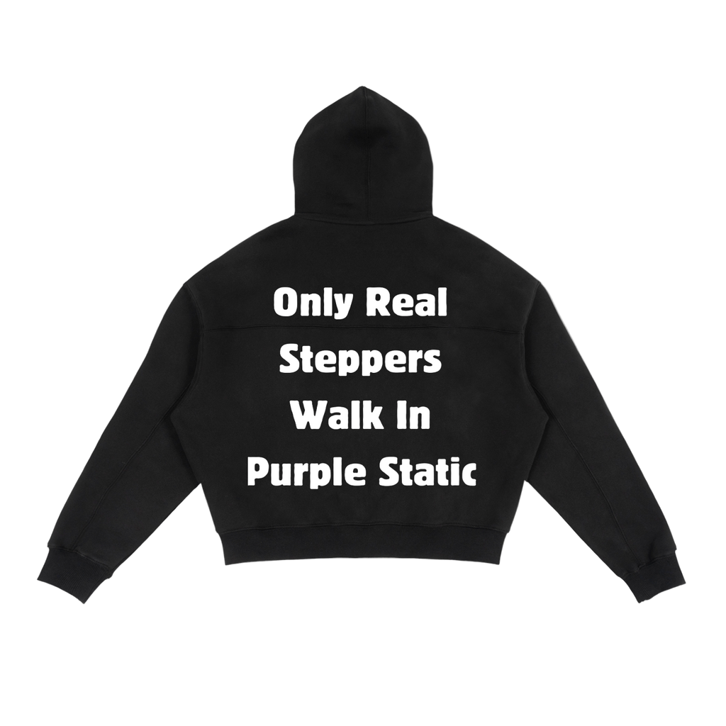 "Classic" Zip-Up Boxy Hoodie