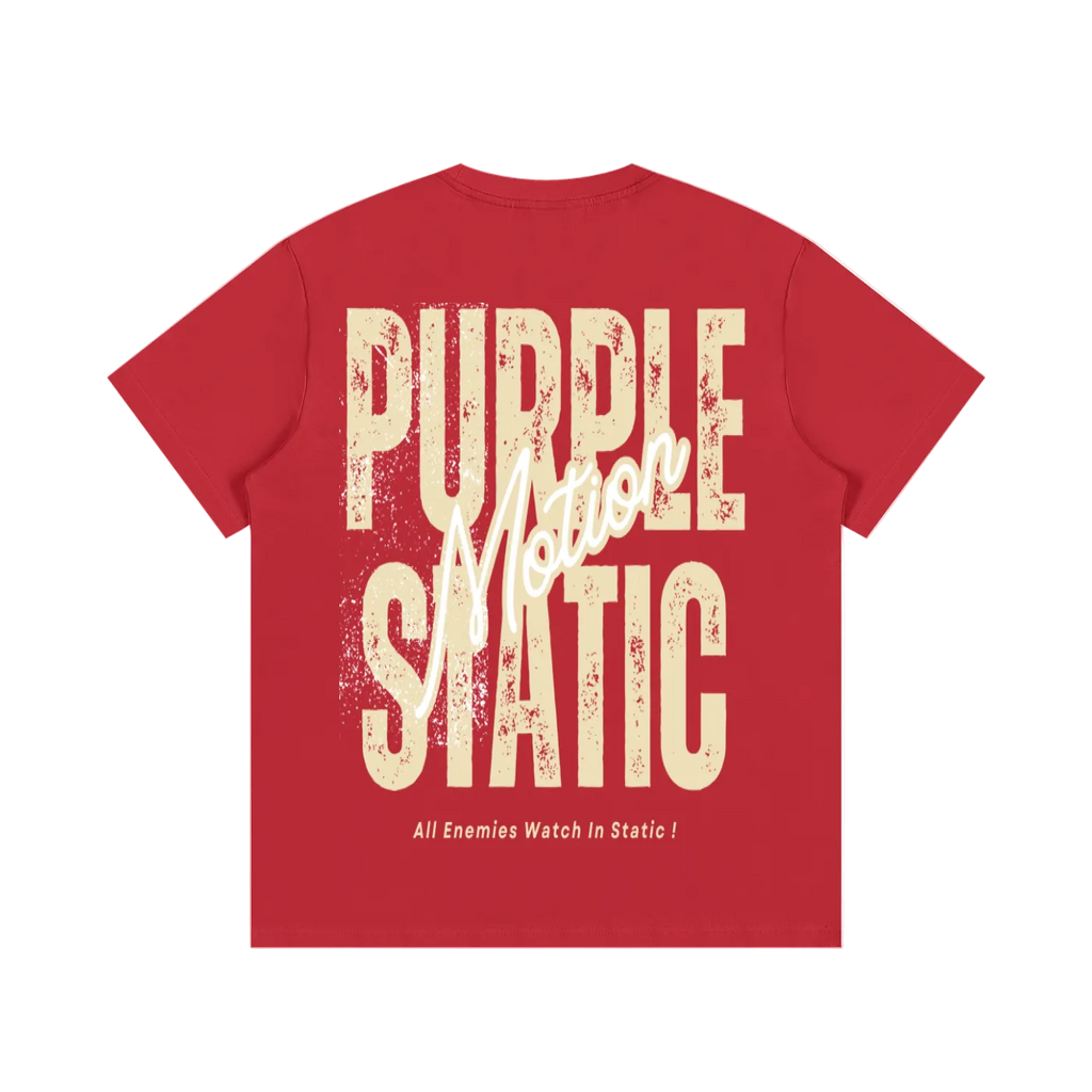 Purple Static "Classic" T-Shirt