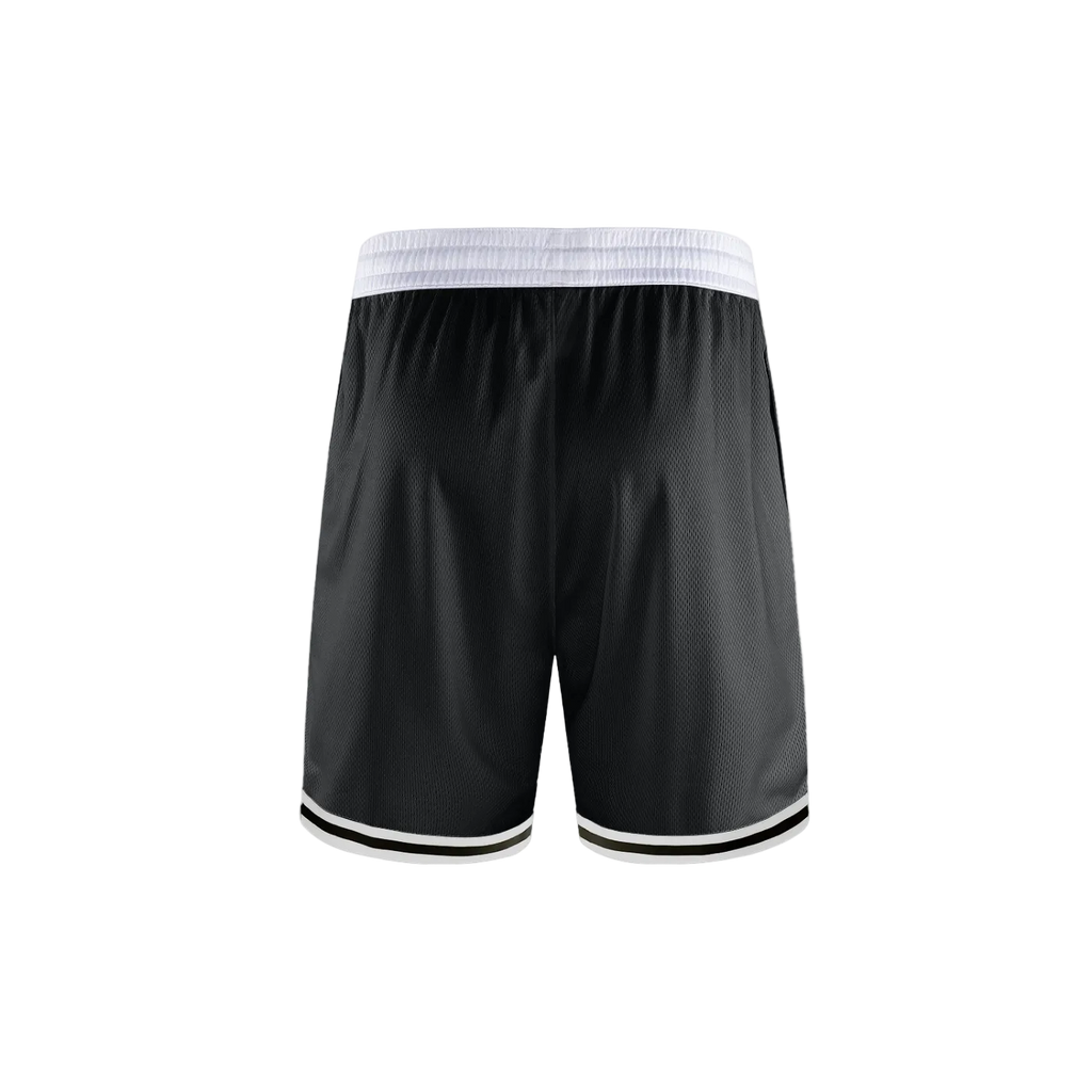Purple Static "Classic' Stripe Trim Basketball Shorts