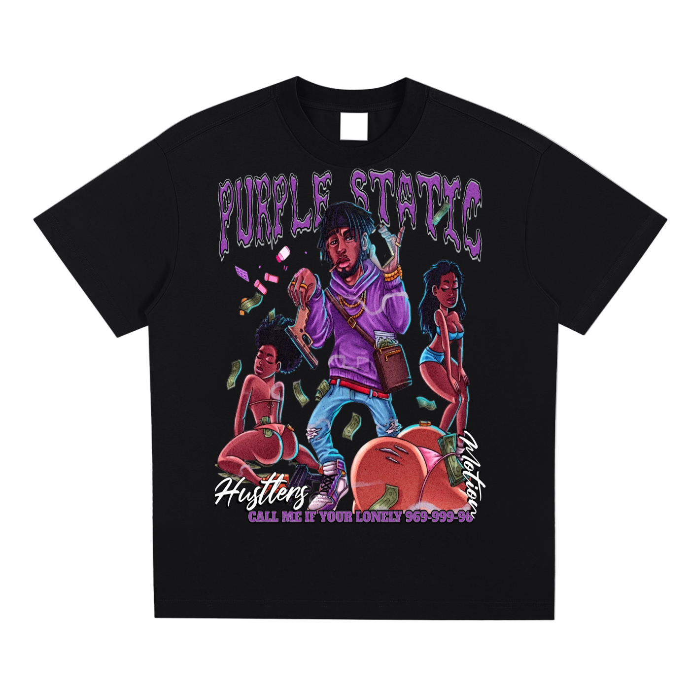 "1-800 Pour That Bubbly " Sorona Quick-Dry Cooling T-Shirt