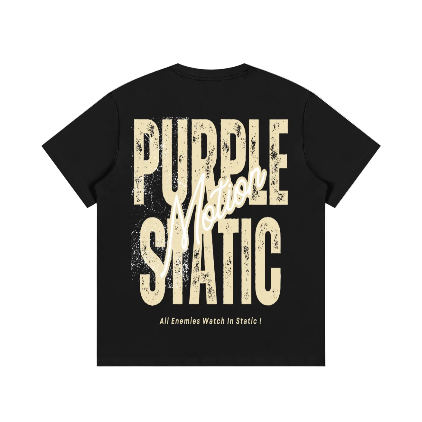 Purple Static "Classic" T-Shirt