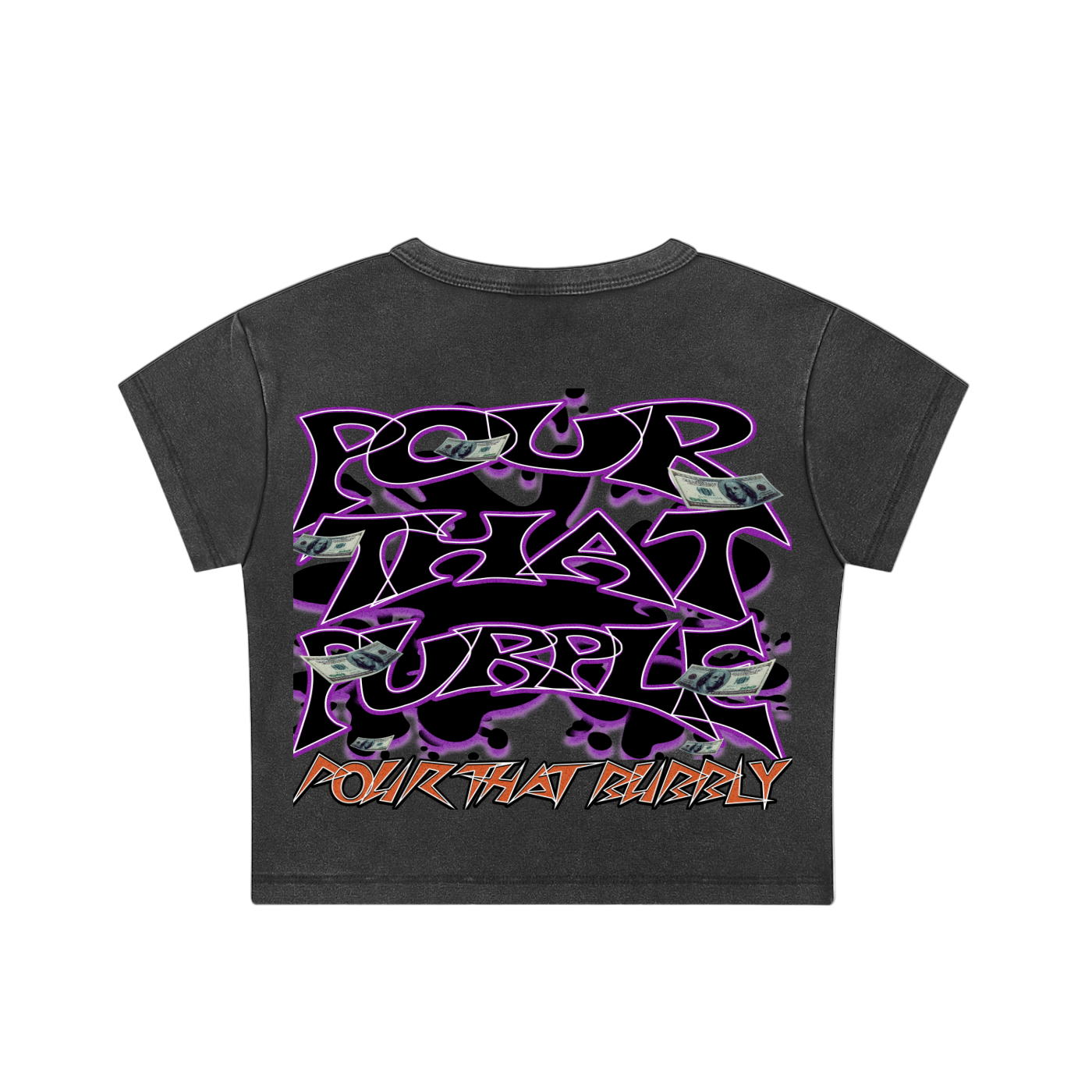 Womans 1-800 Crop Top