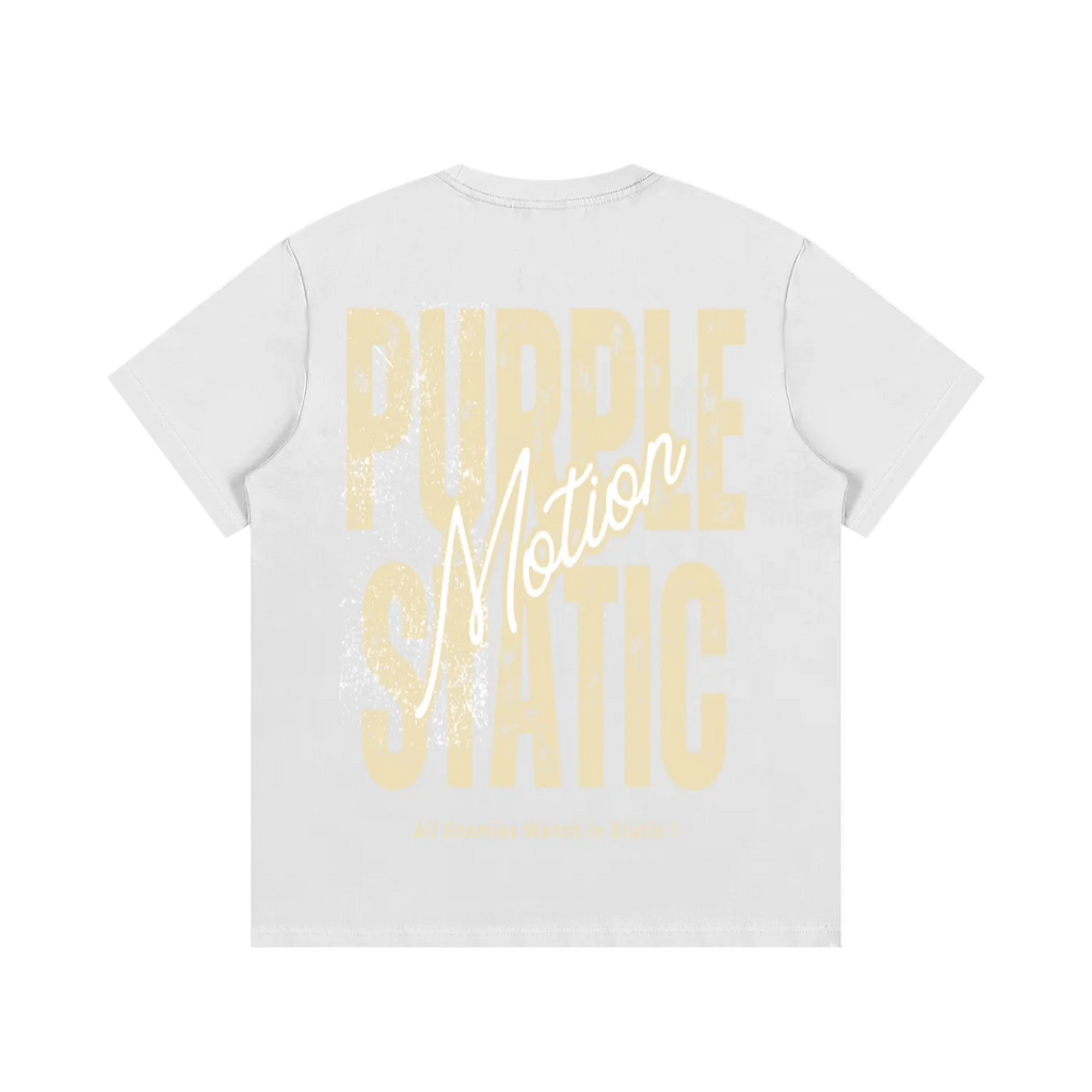 Purple Static "Classic" T-Shirt