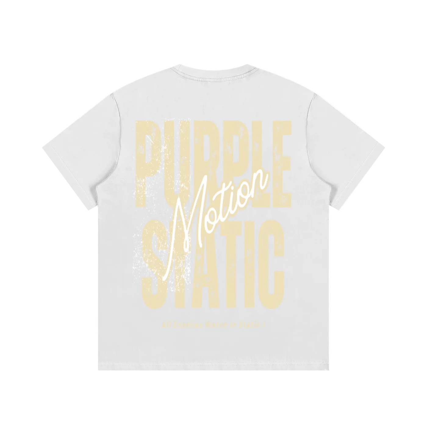 Purple Static "Classic" T-Shirt
