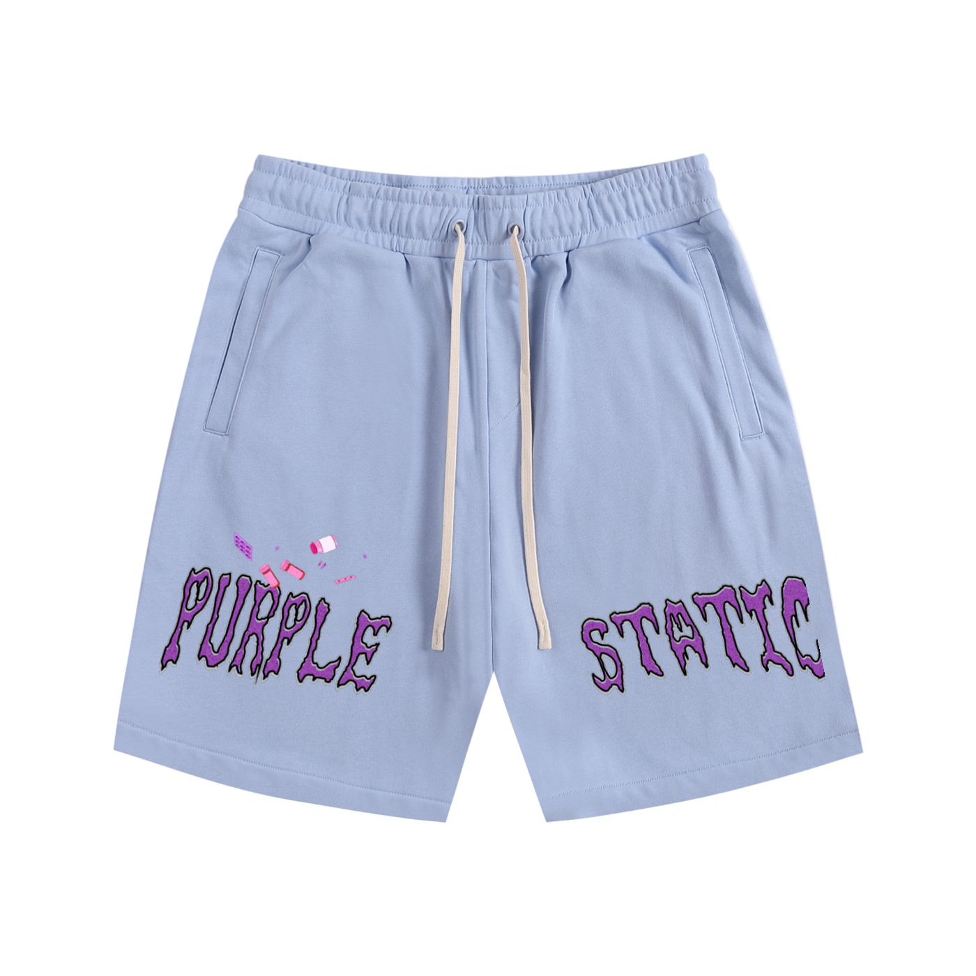 "Pour That Bubbly" Essential Cotton Shorts
