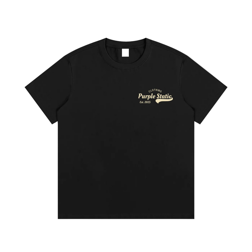 Purple Static "Classic" T-Shirt