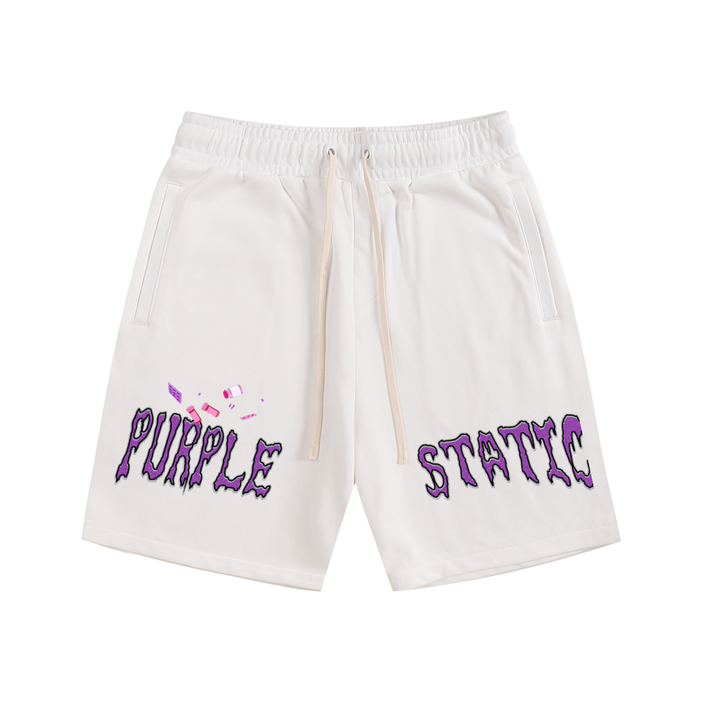 "Pour That Bubbly" Essential Cotton Shorts